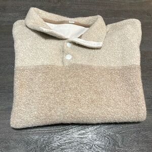 Cream Outdoor Voices MegaFleece Sweater